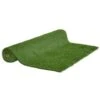 Outsunny Tappeto Erboso Sintetico 4x1m Erba 20mm, Finto Prato Verde Atossico Anti-UV E Drenante Per Giardino E Cortile