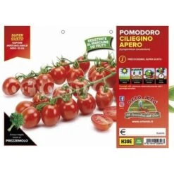 Pomodoro Ciliegino Dolcissimo Apero F1 - 6 Piante - Orto Mio