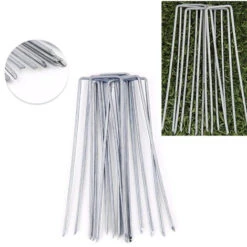 Picchetti A U Per Prato Sintetico 30 Pz Art. V4414 - Verdemax -Negozio al dettaglio Evergreen 46758303 4