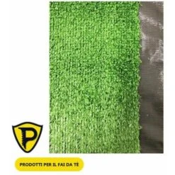 Prato Sintetico 7 Mm Manto Erboso Finta Erba Per Giardino Tappeto Erboso Esterno – 1x5 M -Negozio al dettaglio Evergreen 50338968 3