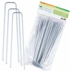 Picchetti Ferma Prato Sintetico 20 Pz 20 X 4 Cm Fermaprato