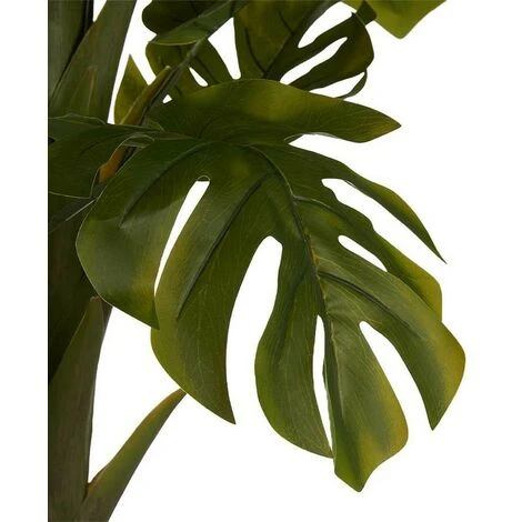 Pianta Decorativa Monstera Verde Plastica (105 X 150 X 105 Cm) 2 Pianta Decorativa Monstera Verde Plastica (105 X 150 X 105 Cm) - immagine 2