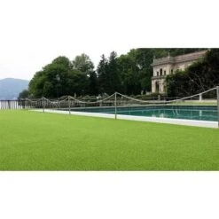 PRATO SINTETICO ARTIFICIALE 2X25MT =50MQ SPESSORE 7MM FONDO DRENANTE MANTO ERBOSO/TAPPETO ERBA FINTA