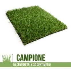 CAMPIONE PRATO SINTETICO Manto Erboso Erba GIARDINO TAPPETO 30 MM 30 Cm X 30 Cm