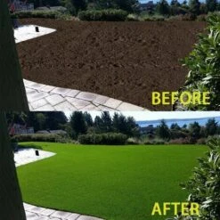 Stuoia Di Semi Di Erba Biodegradabile Stuoia Di Paglia Fertilizzante Giardino Picnic Prato Cortile Piantare Coltivare -Negozio al dettaglio Evergreen 89824520 3