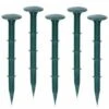 Per Giardino Per Panno Per Erbacce Protezione UV (100 Pezzi Verde)Picchetti Di Fissaggio Da Giardino In Plastica2