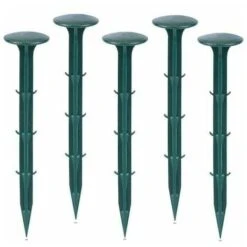 Per Giardino Per Panno Per Erbacce Protezione UV (100 Pezzi Verde)Picchetti Di Fissaggio Da Giardino In Plastica2