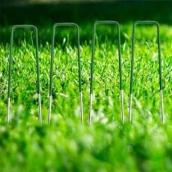 Inserto Per Prato Prato Per Prato Artificiale Per Esterni Giardino Universale Pali A Forma Di U Forte Fissaggio Del Busto Acciaio Zincato Mezzo Verde Con Estremità Smussata 3,515 Cm 30 Pezzi ， -Negozio al dettaglio Evergreen 96191874 3